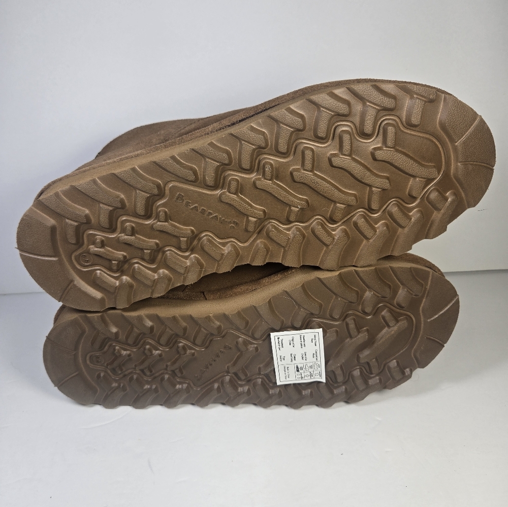 Bearpaw Mens Spencer Ankle Boots Size 9.5 Hickory II 2055M Neverwet - Picture 7 of 10